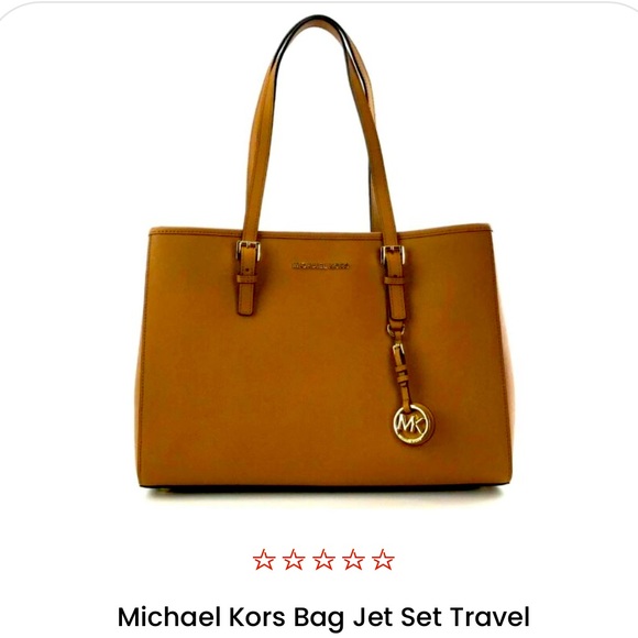 Michael Kors Jet set Sofiano leather tote bag - Picture 2 of 11